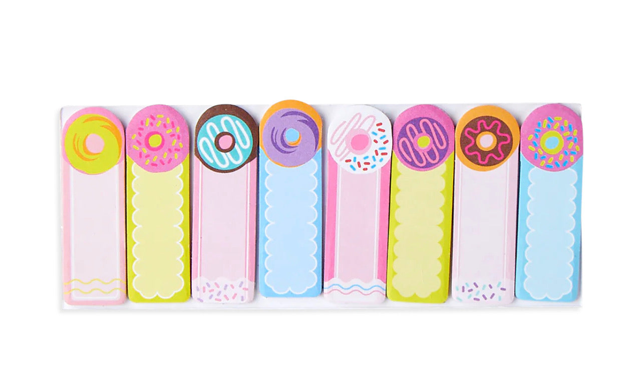 ooly Note Pals Sticky Tabs, Dainty Donuts
