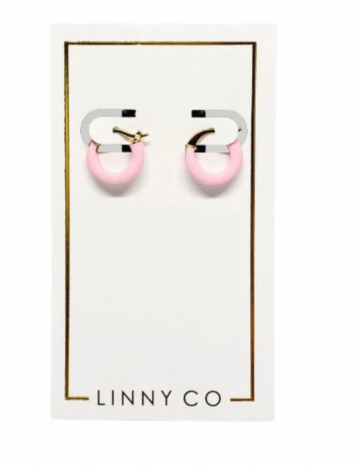 Linny Co, Mia Colored Huggie Earrings